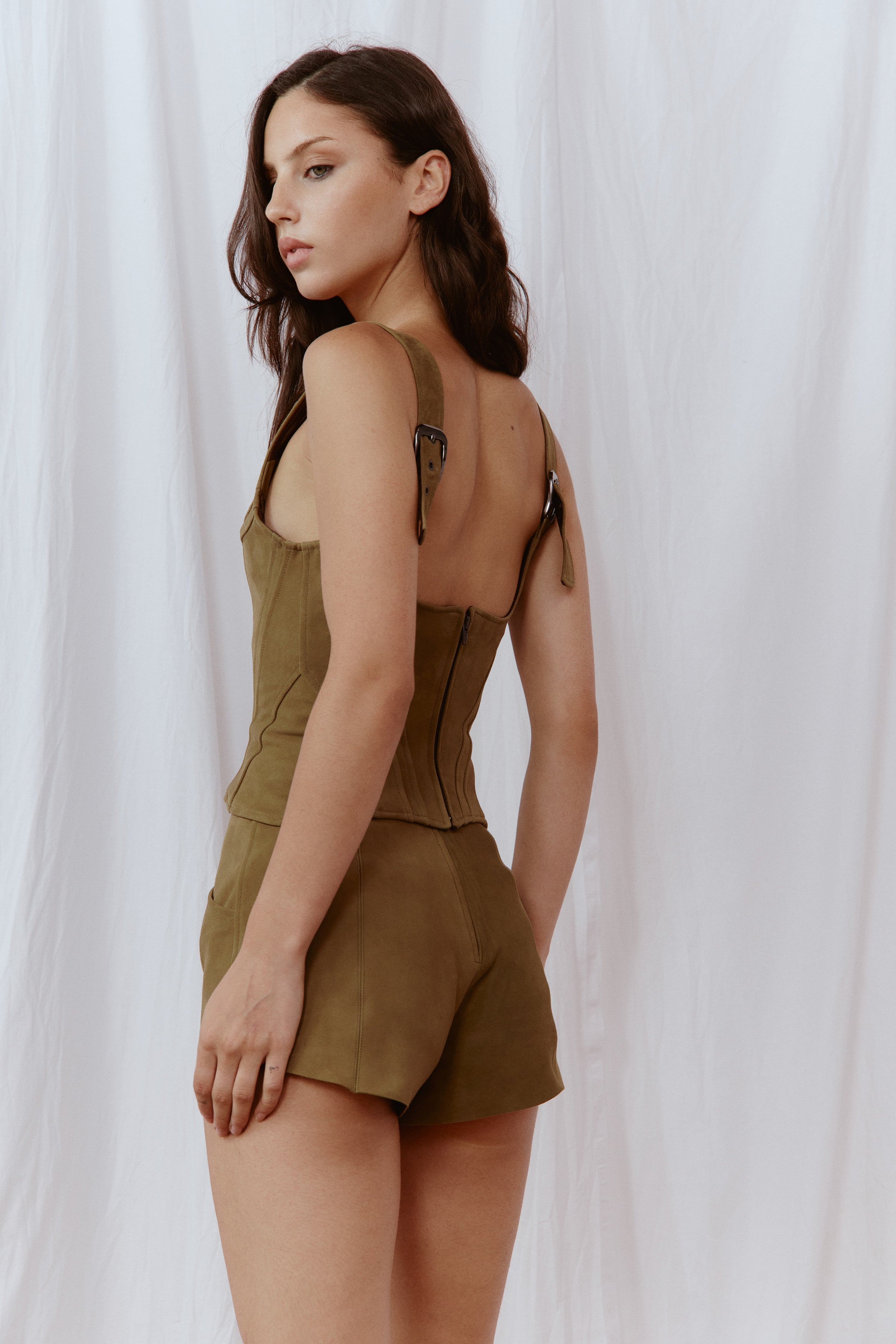 ARCHER Corset Suede
